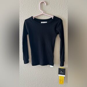 Petit Lem Kids Sleepwear Top Size 3 In Black NWT